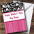 Stripe & Pink And Damask Personalized Mother's Day Greetings Greetings Card Stripe & Pink And Damask Personalized Mother's Day Greetings Greetings Card