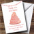 Coral Pink Thank You for Making Our Wedding Cake Personalized Thank You Greetings Greetings Card