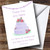 Lilac Thank You For Making Our Wedding Cake Personalized Thank You Greetings Greetings Card