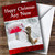Funny Squirrel Christmas Holiday Greetings Greetings Card Personalized