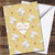 Mother And Baby Cute Mice Pattern Personalized Mother's Day Card