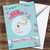 Mother Giraffe With Baby Personalized Mother's Day Card