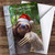Cute Sloth Happy Slothmas Personalized Christmas Holiday Greetings Greetings Card