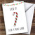 Rude Dirty Lick It Good Joke Personalized Christmas Holiday Greetings Card