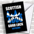 Scottish 4000 Challenge Good Luck Personalized Good Luck Greetings Card