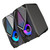 UKCOCO 2 Pcs Audio Computer Soundbar for Desktop Computer Speaker Mini Speakers Speaker for Computer Wired Computer Speaker Computer Speakers for Laptop Voice Box Home Decoration Decorate