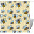 KQNZT Shower Curtains for Bathroom, Fabric Shower Curtain with Hooks, Stylish Modern Curtain, Bath Decor, Cartoon Bee
