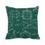 DIYthinker Geometric Mathematical Formula Calculus Throw Pillow Square Cover