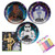 Star Wars Party Supplies Pack Serves 16 Star Wars Birthday Party Supplies: Star Wars Galaxy of Adventures, Star Wars Dessert Plates and Beverage Napkins with Birthday Candles (Bundle for 16)