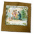 3dRose Vintage Christmas Card with Children Playing with Toys Next to a... - Towels (twl-153278-3)