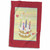 3dRose Four Candles on Cake, Happy Birthday on Flag from Candle to Candle - Towels (twl-274468-1)