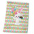 3dRose Birthday Wishes, White Bunny Wearing Hat, Holding Cake, Balloons - Towels (twl-325228-2)
