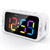 Odokee Dual Colorful Alarm Clock for Kids Bedroom - 0-100% Dimmer, 5 Alarm Sounds, USB Charger, Easy to Set, Weekday/Weekend Mode, Snooze, 12/24Hr, Battery Backup, Digital Clock for Teens Boys Bedside