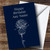 Silver Scottish Thistle Personalized Birthday Greetings Greetings Card