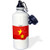 3dRose wb_211420_1"Flag of Vietnam Thumbs Up Pride" Sports Water Bottle, 21 oz, Multicolor