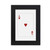 DIYthinker Heart A Playing Cards Pattern Desktop Photo Frame Picture Display Art Painting Exhibit