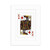 DIYthinker Diamond K Playing Cards Pattern Desktop Photo Frame Picture Display Decoration Art Painting