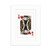 DIYthinker Heart K Playing Cards Pattern Desktop Photo Frame Picture Display Decoration Art Painting