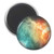 Nebula Adjacent Small Blue Nebula Pattern Refrigerator Magnet Sticker Decoration Badge Gift