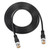 YACSEJAO BNC Male to BNC Male Coaxial Cable Ultra Low Loss 50 ohm HD-SDI BNC Jumper Coax Extension Cable for Security CCTV Camera Analyzer, Signal Generator (2m)