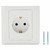 European EU German Standard 250V 16A 1 Gang Power Outlet Single Plug Wall Socket