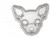 3D Printed Chihuahua Cookie Cutter
