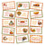 Eyouyeqi Fall Thanksgiving Scavenger Treasure Hunt Clues Games Cards for Kids, Pumpkin Riddle Clue Cards, Thanksgiving Party Game, Indoor Outdoor Kids Autumn Activity (14 Cards with Envelopes)