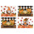 Pinata Fall Placemats Set of 4, Hello Fall Gnome Kitchen Table Decor, Autumn Place Mats for Kitchen Dining Room Table Decorations, Decorative Fall Rectangle Pumpkin Placemat