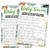 Woodland Baby Trivia Baby Shower Games, 25 Safari Animals Gender Neutral Cards with 1 Answer Card, Gender Reveal Party Game Set for Women, Men-A39