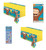 Unique Curious George Party Supplies Bundle Pack Includes 2 Plastic Retangular Table Covers and 1 Esave Dinosaur Sticker Sheet