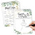 20 Greenery Bridal Shower Games For Guests - Hilarious Bridal Shower Games 20 Guests, Couples Wedding Shower Games, Guess The Dress Bridal Shower Game Set, Advice Cards For Bridal Shower Mad Libs