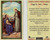 Saint Monica Prayer. Laminated 2-Sided Holy Card (3 Cards per Order)