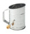 Mrs. Andersons Baking Hand Crank Flour Icing Sugar Sifter, Stainless Steel, 1-Cup