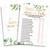 Greenery Baby Shower Games - Guess Who Mom or Dad Game, 30 Game Cards, Baby Shower Games Gender Neutral-d095