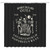 AEMBEE Witchy Shower Curtain Halloween Vintage Skeleton Magic Ouija Board Skull Gothic Witchcraft Boho Spooky Horror Fabric Decorative Bathroom Curtains with Hooks,Black Beige