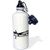 3dRose wb_62531_1 Old Photo of Amelia Earhart with Lockheed Electra Model 10 Sports Water Bottle, 21 oz, White