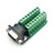 D-SUB DB15 VGA Male 3Row 15Pin to Terminal Breakout Board Connectors