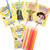 Shinyeagle 36 Pack Kid's Valentine's Day Cards , Valentine Glow Sticks Card, Gifts for Kids Classroom, Funny & Unique School Valentine Exchange Yellow