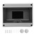Circuit Breaker Box DIN Rail Power Distribution Protection Box IP65 ABS Plastic Transparent Cover Waterproof Distribution Box for Indoor Wall (HT-8)