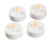Darice 6205-05 4Piece Led Tea Lights with Timer