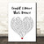 Could I Have This Dance White Heart Song Lyric Wall Art Poster Gift Present Print