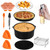 11pcs Air Fryer Accessories, Oil Sprayer,Pizza Pan,Cake Baking Pan, Skewers Rack,etc, BPA Free, Nonstick Coating, Dishwasher Safe, Compatible for Ninja Air Fryer, COSORI and other AirFryers and Oven