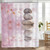 exroozy Zen Stone Shower Curtain Relaxing Meditation Cherry Blossom Shower Curtain Home Bathroom Bathtub Spa Decor Waterproof Polyester Fabric with Hooks 60''X72''