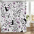 Remzoke Western Shower Curtain for Bathroom Western Cow Skull Shower Curtains for Bathtub Boho Cowboy Catus Waterproof Polyester Fabric Shower Curtain with Hooks 60x72 Inches
