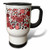 3dRose Funny Pink Flamingos Birds Abstract - Travel Mug, 14oz, Stainless Steel (tm_195210_1)
