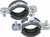 PEROMI 10 PCS Split Ring Pipe Hanger Heavy Duty Adjustable Pipe Bracket Clamp Wall Ceiling Mount Pipe Support ID 1 4/71 inch(40mm)