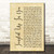 Tangled Up in You Rustic Script Song Lyric Quote Wall Art Gift Print