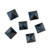 Shungite Wholesale Shungite Stone Pyramids Set | Authentic Polished Shungite Pyramids | Black Stone Figures for Home Decor | Crystal Healing Shungite Stones Powerful Crystal S310