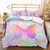 CVHOUSE Rainbow Butterfly Duvet Cover Twin Size,Rainbow Butterfly Bedding Set for Girls Kids Teens,Rainbow Butterfly Comforter Cover,1 Duvet Cover 2 Pillowcases 3 Piece