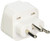 CKITZE 2-Pack Grounded Universal Plug Adapter Type J for Switzerland - CE Certified